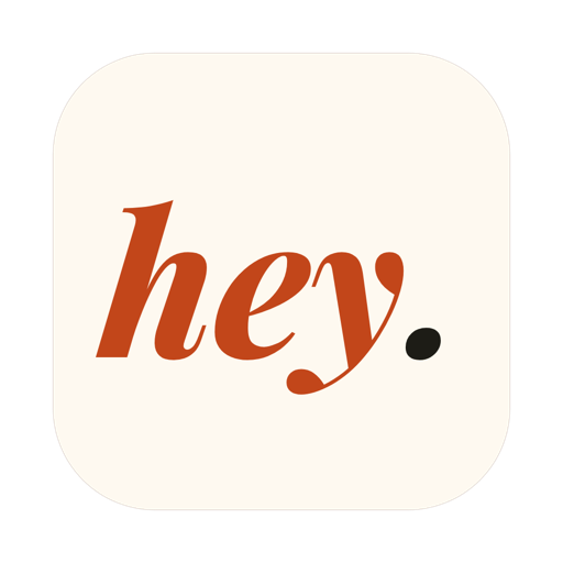 say hey app icon